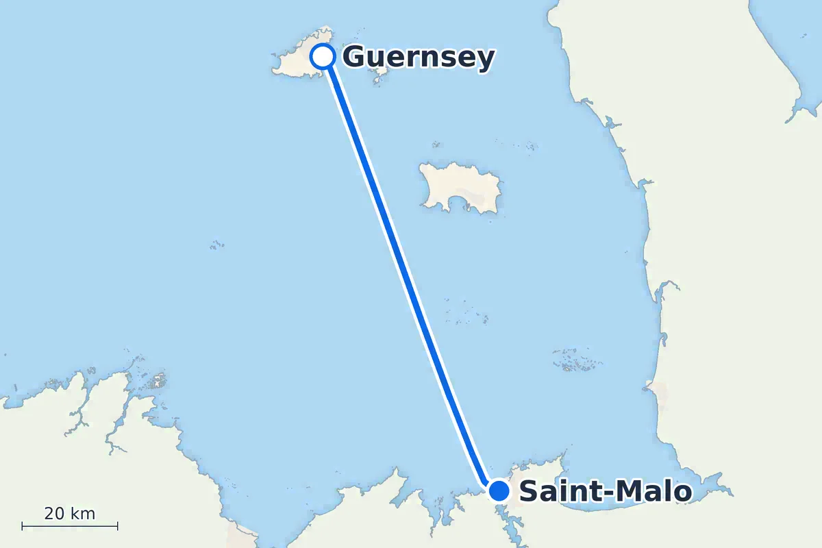 Guernsey - Saint-Malo